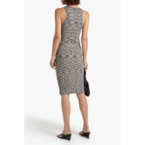 ATM ANTHONY THOMAS MELILLO Space-Dyed Ribbed Silk and Cotton-Blend Tank - NWT - Picture 4 of 4